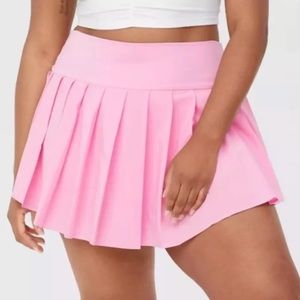 OFFLINE by Aerie Pink Pleated Tennis Skort
